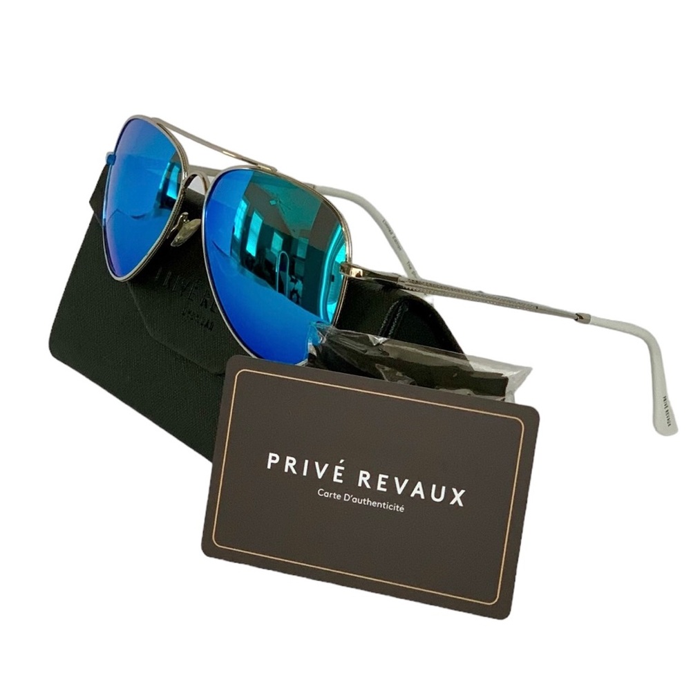 Privé Revaux Polarized Blue Mirror Unisex Sunglasses - The Showstopper
